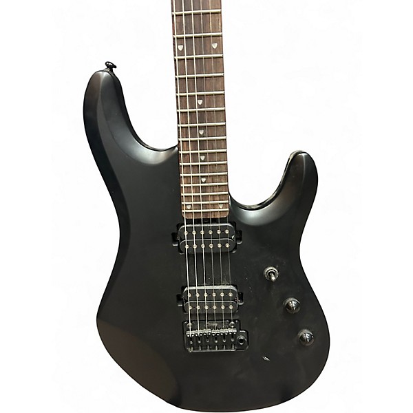 Used Sterling by Music Man JP60 Black Solid Body Electric Guitar