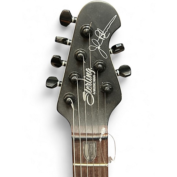 Used Sterling by Music Man JP60 Black Solid Body Electric Guitar