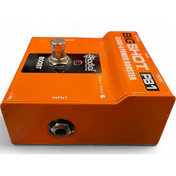 Used Radial Engineering Bigshot PB1 Power Booster Effect Pedal