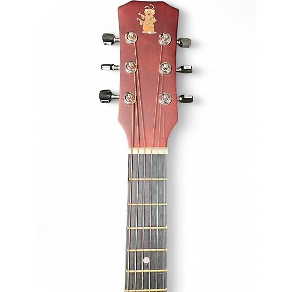 Used Mars Jamzz Kid's Beginner Guitar Pack Natural Acoustic Guitar
