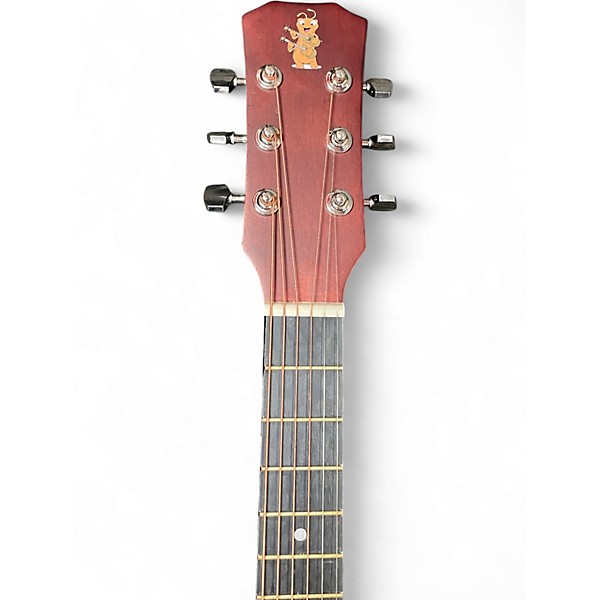 Used Mars Jamzz Kid's Beginner Guitar Pack Natural Acoustic Guitar
