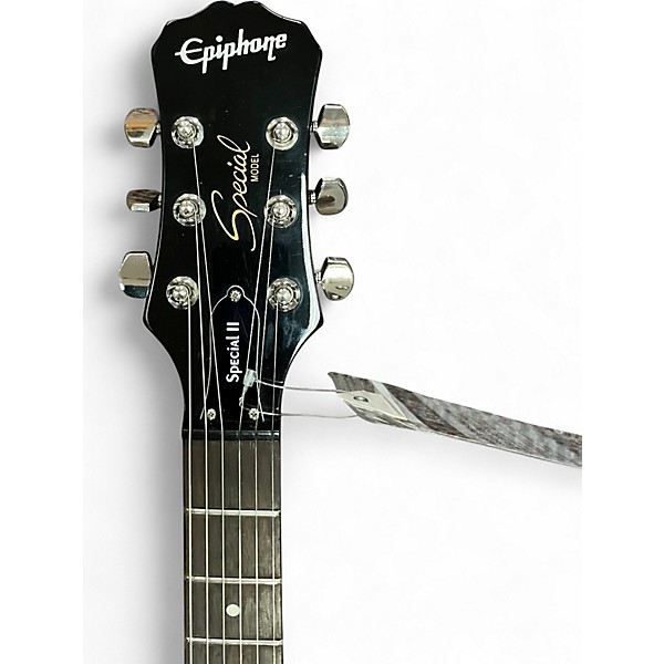 Used Epiphone Les Paul Special II Black Solid Body Electric Guitar