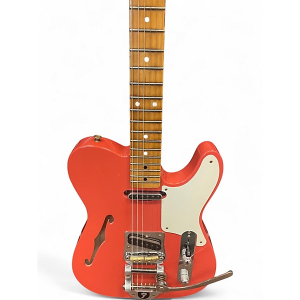 Used Fender POSTMODERN TELE JRN Brown Solid Body Electric Guitar