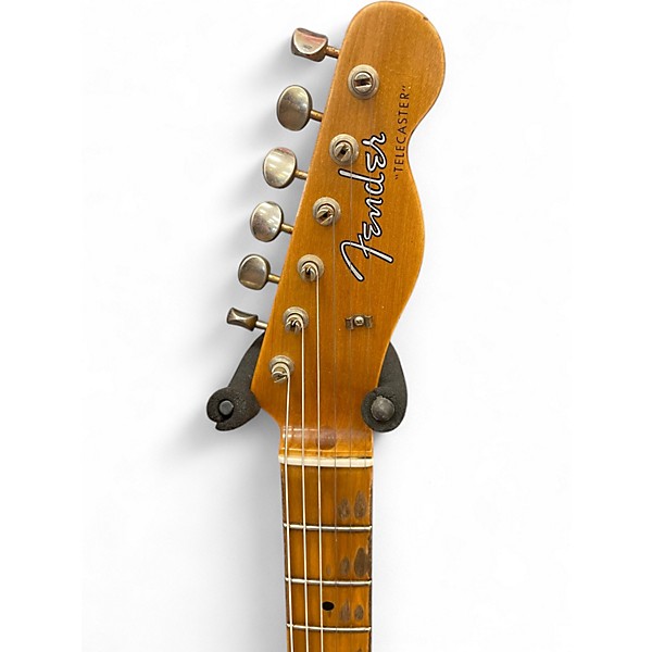 Used Fender POSTMODERN TELE JRN Brown Solid Body Electric Guitar