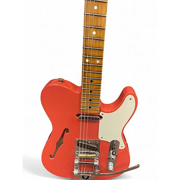 Used Fender POSTMODERN TELE JRN Brown Solid Body Electric Guitar