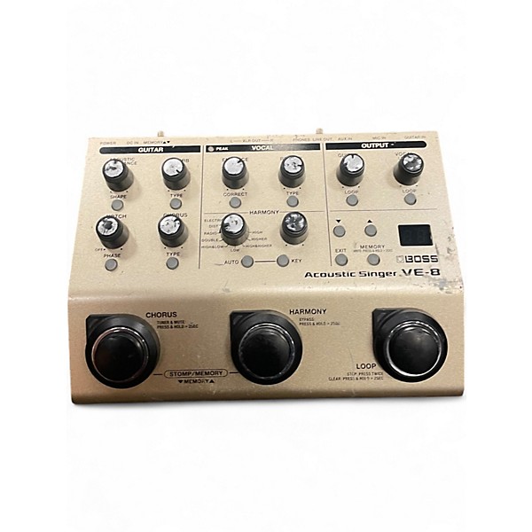 Used BOSS VE8 Acoustic Singer Effect Processor
