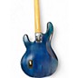Used Sterling by Music Man Stingray Sub Series Blue Electric Bass Guitar