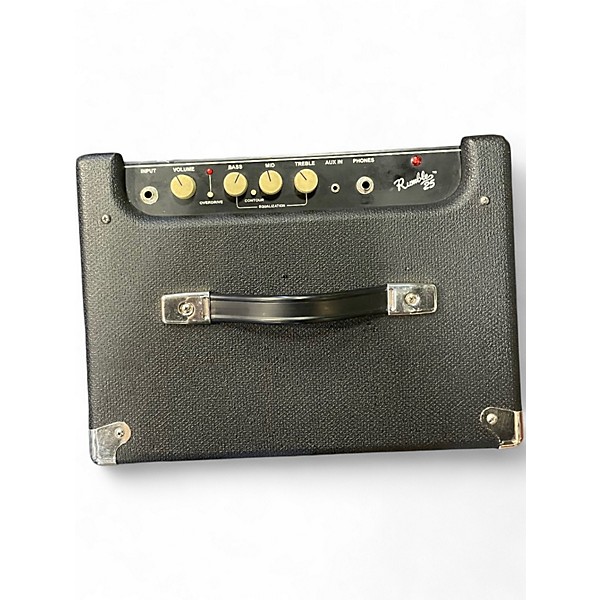 Used Fender Rumble 25 25W 1x10 Bass Combo Amp