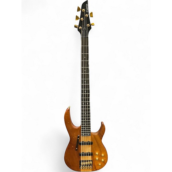 Used Carvin LB75 Natural Electric Bass Guitar