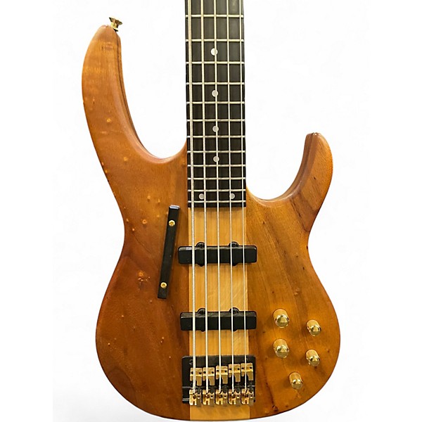 Used Carvin LB75 Natural Electric Bass Guitar
