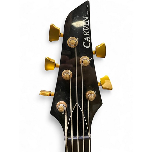 Used Carvin LB75 Natural Electric Bass Guitar