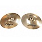 Used Zildjian 14in ZBT Rock Hi Hat Pair Cymbal thumbnail