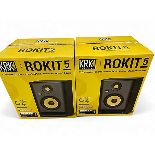Used KRK RP5 ROKIT G4 Pair Powered Monitor