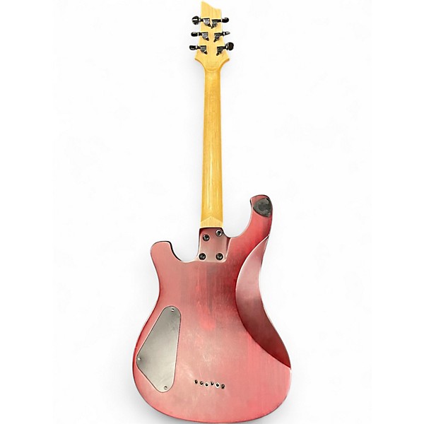 Used Schecter Guitar Research Diamond Series 006 Deluxe Trans Red Solid Body Electric Guitar