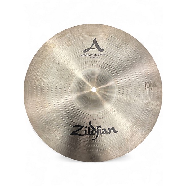 Used Zildjian 16in A Series Medium Thin Crash Cymbal