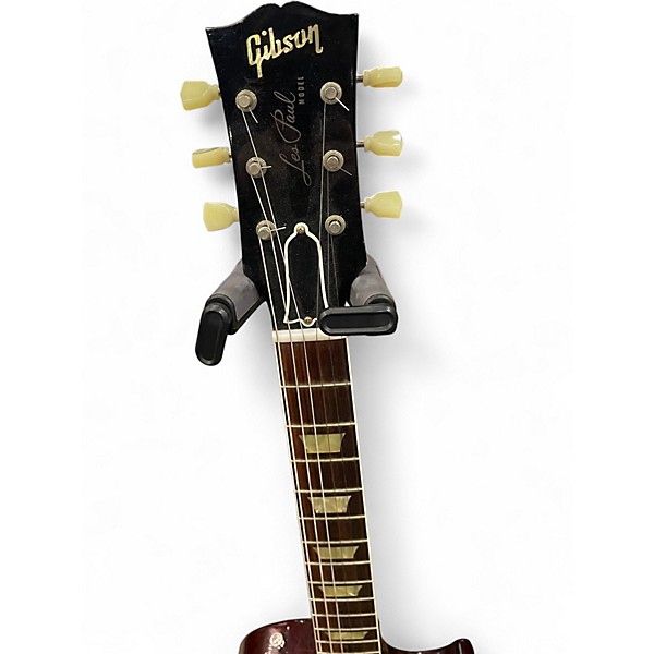 Used Gibson 1958 Reissue Murphy Aged Les Paul 2 Tone Sunburst Solid Body Electric Guitar