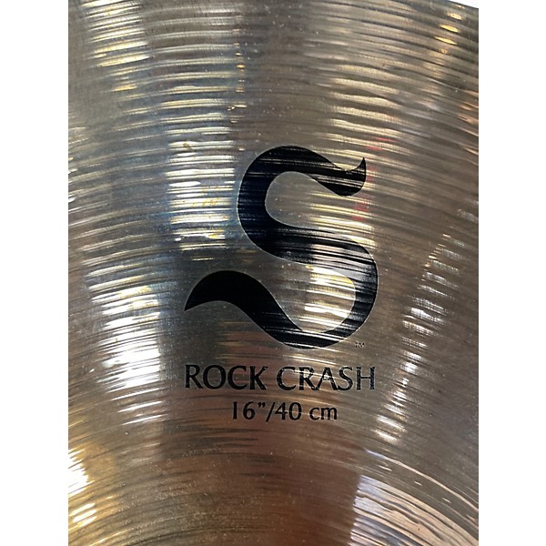 Used Zildjian 16in S Family Rock Crash Cymbal