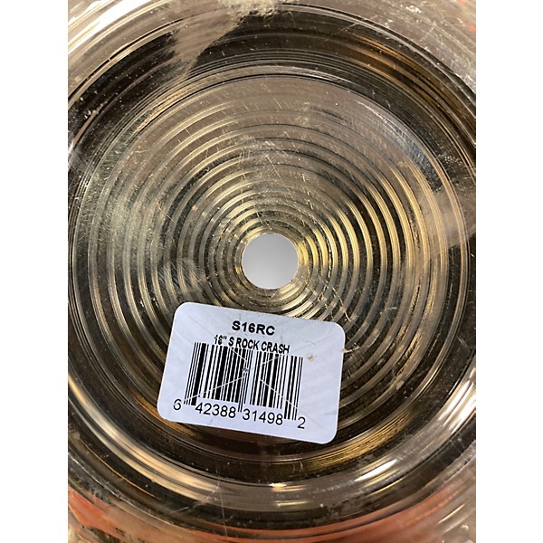 Used Zildjian 16in S Family Rock Crash Cymbal