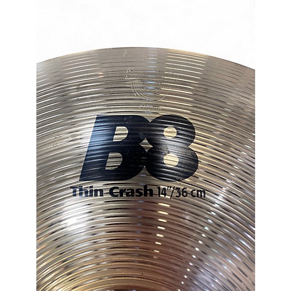 Used SABIAN 14in B8 Thin Crash Cymbal