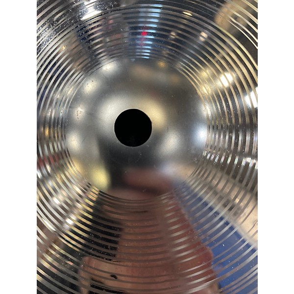 Used Wuhan Cymbals & Gongs 14in CHROME HI-HAT PAIR Cymbal