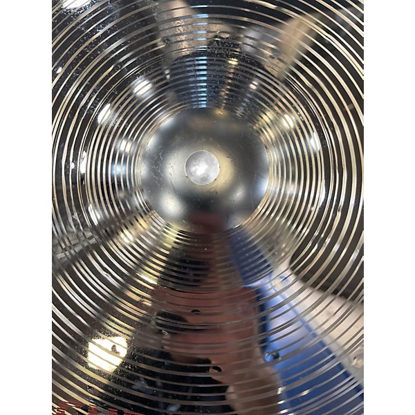 Used Wuhan Cymbals & Gongs 14in CHROME HI-HAT PAIR Cymbal