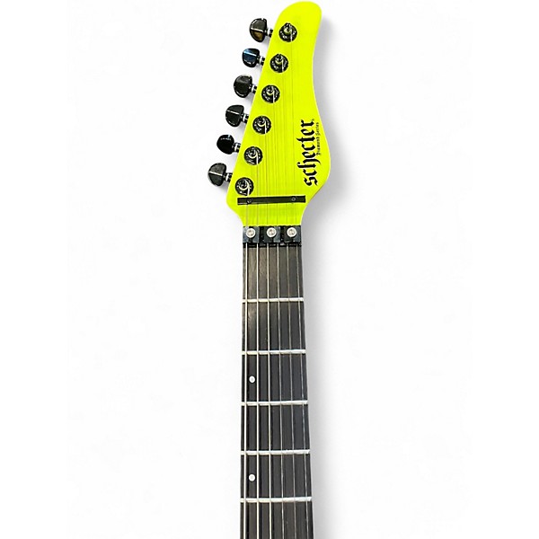 Used Schecter Guitar Research SUN VALLEY SUPER SHREDDER  FR S Green Solid Body Electric Guitar