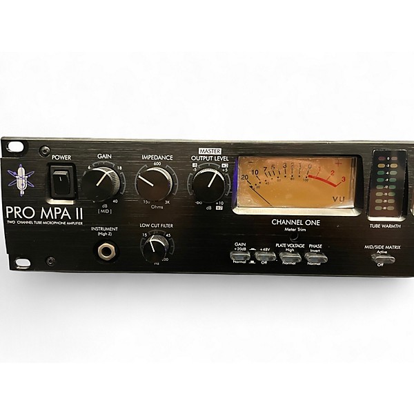 Used Art Pro MPA II 2-Channel Tube Microphone Preamp
