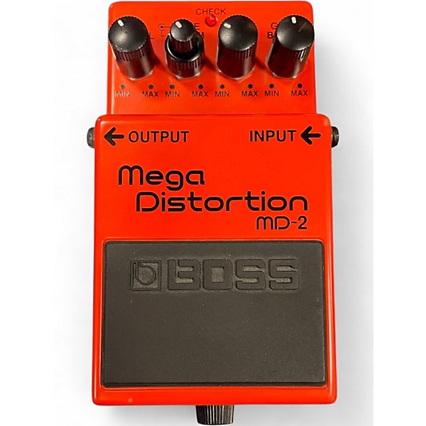 Used BOSS MD2 Mega Distortion Effect Pedal