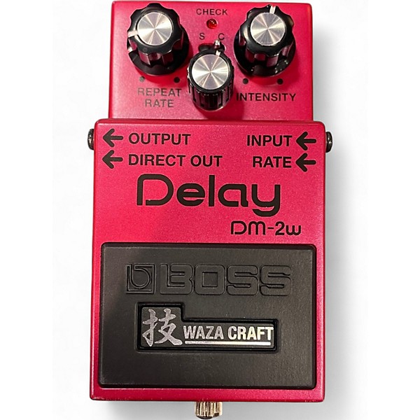 Used BOSS DM2W Delay Waza Craft Effect Pedal