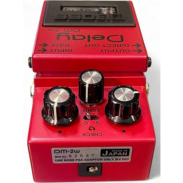 Used BOSS DM2W Delay Waza Craft Effect Pedal