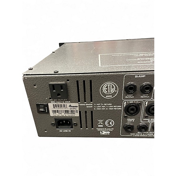 Used Ampeg SVT4PRO 1200W / 1600W Bass Amp Head