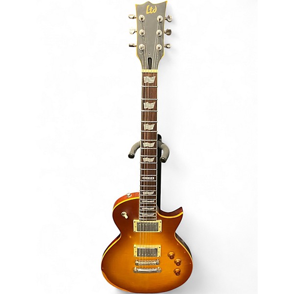 Used ESP EC-256 2 Tone Sunburst Solid Body Electric Guitar