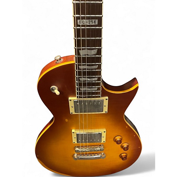 Used ESP EC-256 2 Tone Sunburst Solid Body Electric Guitar