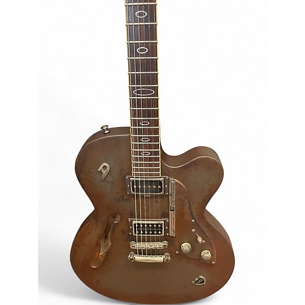 Used Dussenberg Rusty C.C Rustic Burst Hollow Body Electric Guitar