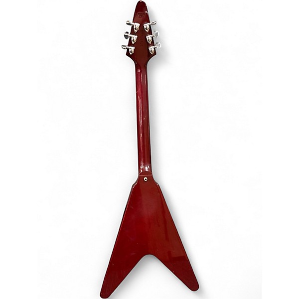 Used Gibson Flying V Cherry Solid Body Electric Guitar