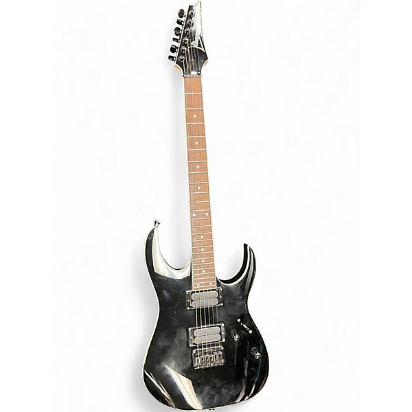 Used Ibanez RG2EX1 Black Solid Body Electric Guitar