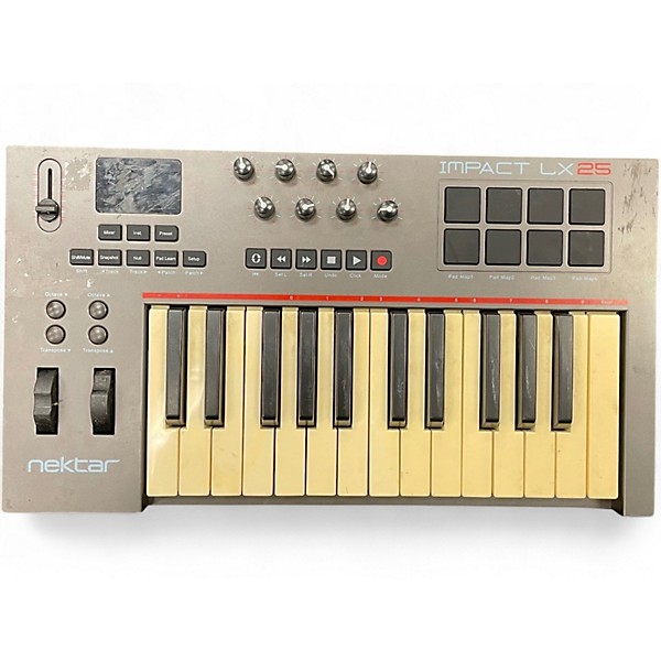 Used Nektar Impact LX25 25-Key MIDI Controller
