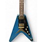 Used Epiphone FLYING V Blue Solid Body Electric Guitar