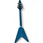 Used Epiphone FLYING V Blue Solid Body Electric Guitar