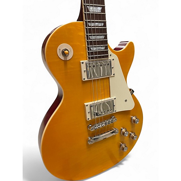Used Epiphone 1959 Reissue Les Paul Standard Lemonburst Solid Body Electric Guitar