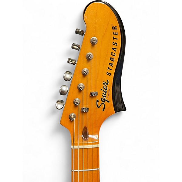 Used Squier Classic Vibe Starcaster Sunburst Hollow Body Electric Guitar