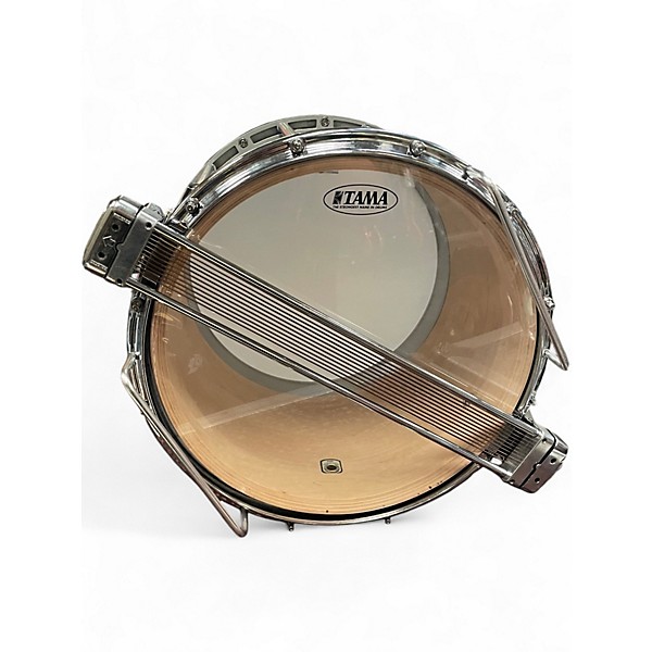 Used Tama Marching 14in STARLIGHT Black Drum