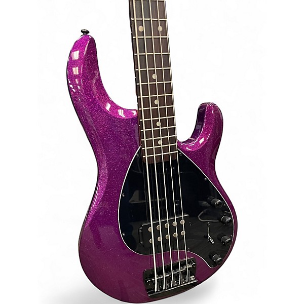 Used Sterling by Music Man Ray35 Purple Electric Bass Guitar