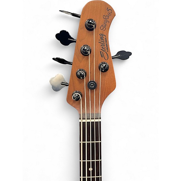 Used Sterling by Music Man Ray35 Purple Electric Bass Guitar