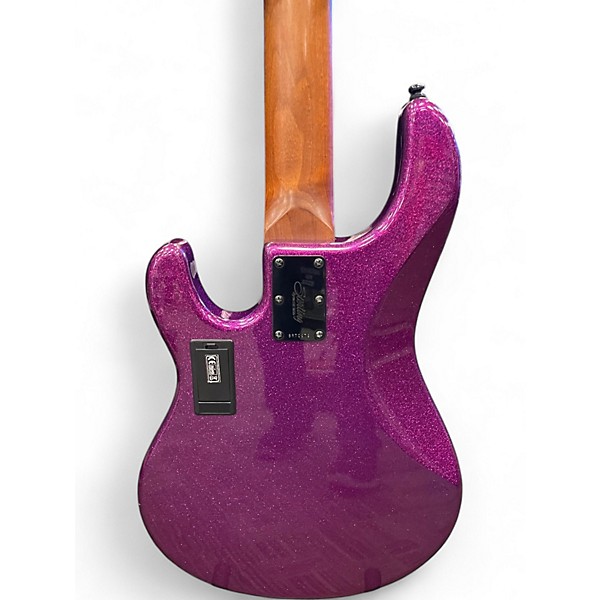 Used Sterling by Music Man Ray35 Purple Electric Bass Guitar