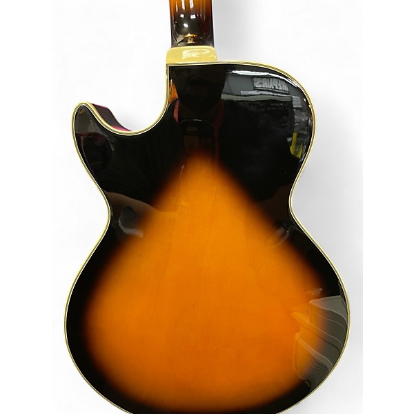 Used Ibanez gb10se-bs Tobacco Sunburst Hollow Body Electric Guitar
