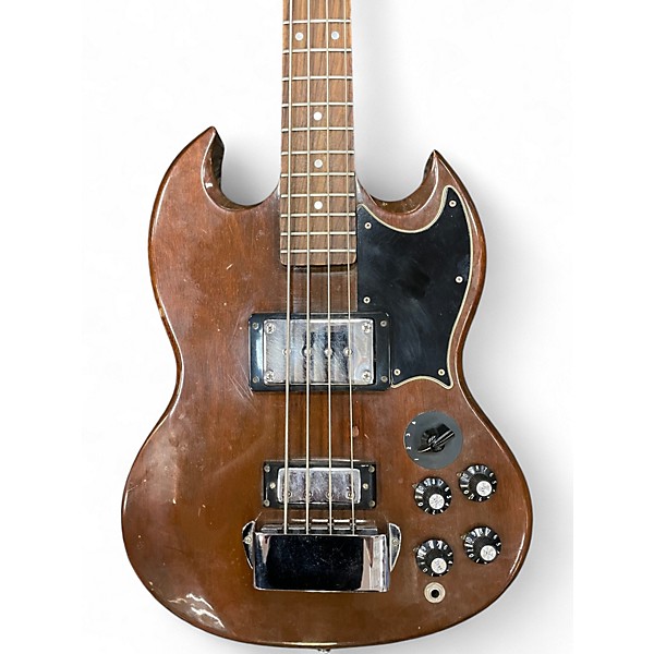 Vintage 1973 Gibson EB3 Walnut Electric Bass Guitar