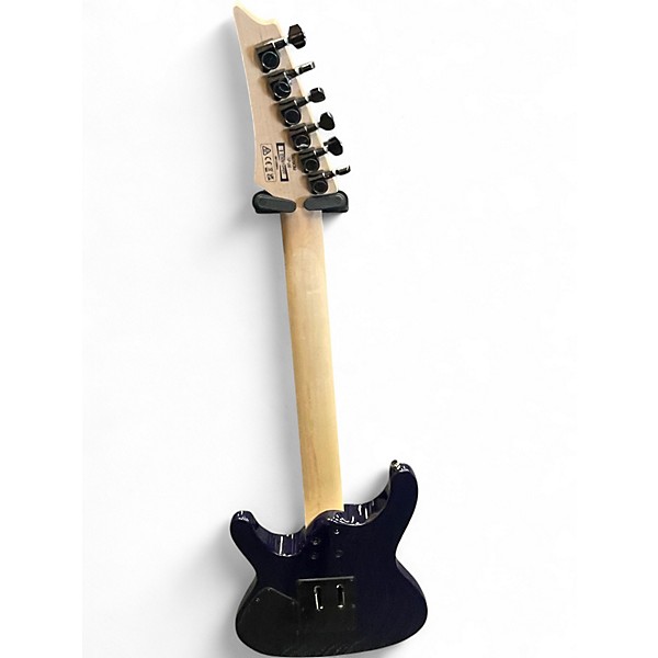 Used Ibanez S670QM Blue Solid Body Electric Guitar