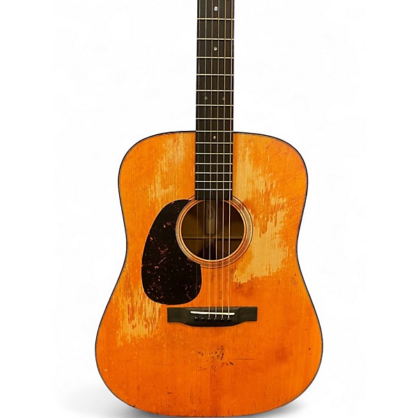 Used Martin D18 STREET LEGEND LEFT HANDED Worn Natural Acoustic Guitar