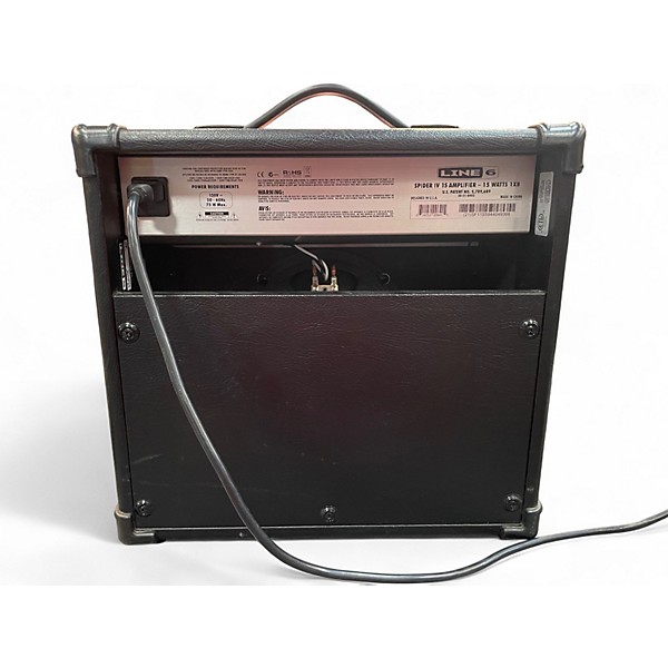 Used Line 6 Spider IV 15W 1X8 Guitar Combo Amp